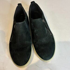 Ecco | Black Nubuck Sneakers